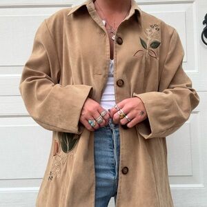 Vintage Tan Jacket Sz Large
